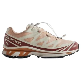 Salomon x Kith XT-6 Gore-Tex Cream Pink Red