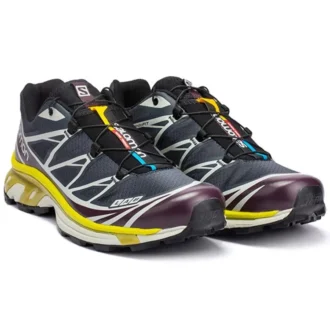 Salomon XT-6 Trail «Black Purple Yellow»
